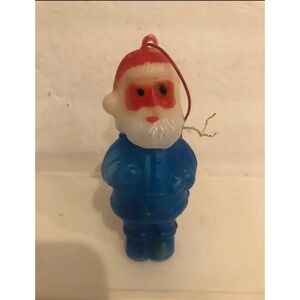 Vintage‎ Blue Santa Claus Candy Dispenser Hong Kong